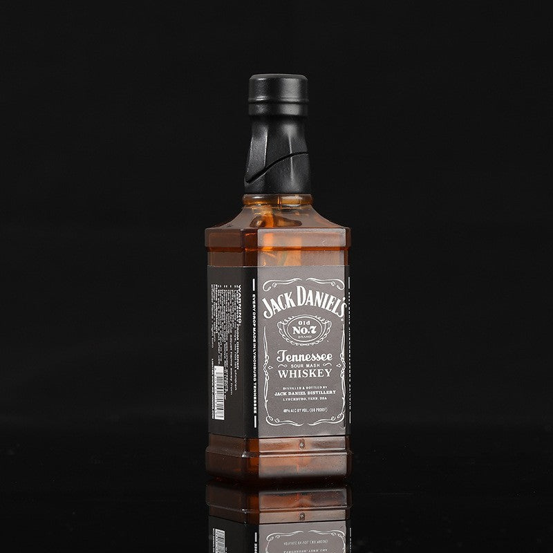 Personalized creative funny open flame direct inflatable Jack Daniels lighter