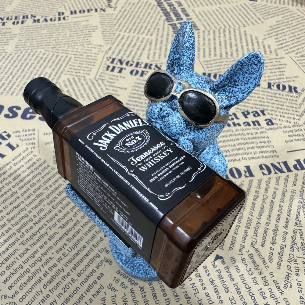 Personalized creative funny open flame direct inflatable Jack Daniels lighter