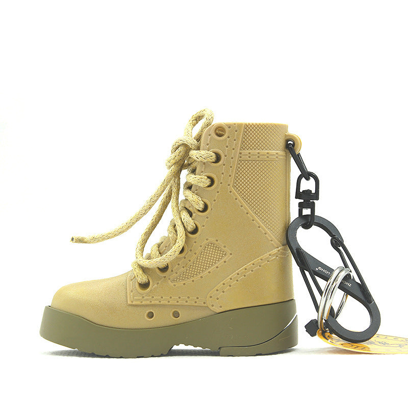 ZL601 military boots style with wine and fire windproof lighter keychain