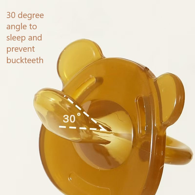 Baby pacifier 0-3 months ultra-soft silicone baby sleeping newborn imitation breast milk anti-flatulence artifact